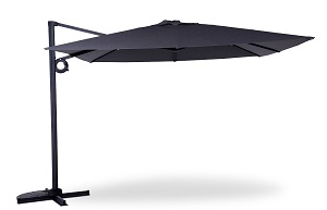 LG Outdoor Santorini 3x3m Square Parasol | Local Delivery Only